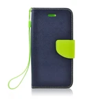 MERCURY Fancy Diary flipové pouzdro pro Samsung Galaxy J7 2017 navy/lime