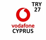 Vodafone Cyprus 27 TRY Mobile Top-up TR