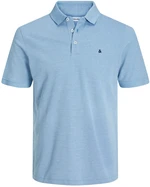 Jack&Jones Pánske polo tričko JJEPAULOS Slim Fit 12136668 Pacific Coast L