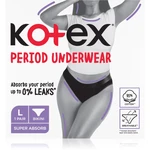 Kotex Period Underwear Size L menštruačné nohavičky veľkosť L 1 ks