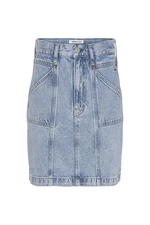 Sukňa  - Tommy Jeans MOM SKIRT K PCKT BE715 SVLBRG bledomodrá