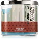 Bath & Body Works Whipped Coconut Milkshake vonná sviečka 411 g