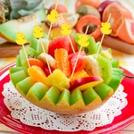 200Pcs Disposable Fruit Fork Cute Duck Creative Cocktail Picks Bamboo Toothpicks Party Supplies