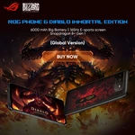 ASUS ROG Phone 6 Diablo Immortal Limited Edition Gaming Mobile Phone Snapdragon 8+ Gen 1 165Hz AMOLED Screen 5G mobile phone
