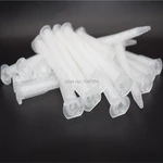 30pcs 1:1 Epoxy Nozzle Resin Adhesive Dispenser Static Mixer Epoxies Mixing Nozzles Acrylic AB Glue Mixed Mixing Nozzle Mix Tips