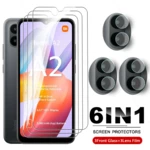 6To2 For Xiaomi Redmi A2 Plus A2+ 2023 6.52'' Tempered Protective Glass RedmiA2 Redmy A2Plus RedmiA2Plus Camera Screen Protector