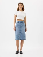 GAP Denim Midi Skirt - Women