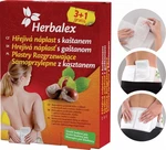 Herbamedicus Hřejivé náplasti s kaštanem 3+1 gratis + bederní pás