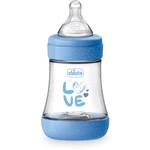 Chicco Perfect 5 kojenecká láhev 0 m+ Slow Flow Blue 150 ml