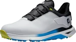 Footjoy PRO SLX Carbon White/Black/Multi 45 Herren Golfschuhe