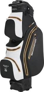 Bennington QO 14+ Waterproof Black/White/Gold Golfbag