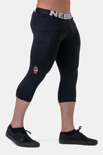 Pánské legíny Nebbia  Legend of Today leggings calf lenght 188 black M