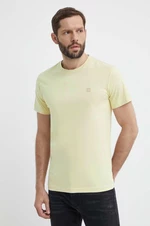 Bavlnené tričko Calvin Klein Jeans pánske,zelená farba,jednofarebné,J30J325268