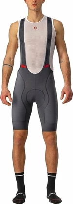 Castelli Competizione Bibshorts Gunmetal Gray 2XL Cyklo-kalhoty