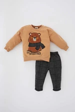 DEFACTO 2 piece Regular Fit Animal Knitted Set