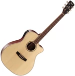 Cort GA-MEDX-OP Natural Guitare Jumbo acoustique-électrique