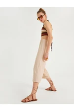 Koton Wide Leg Pants with Elastic Waist