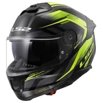 Moto přilba LS2 FF808 Stream II Fury Black H-V Yellow  M (57-58)