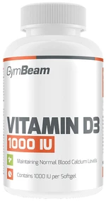 GYMBEAM Vitamín D3 1000 IU fudge brownie 60 kapslí