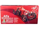 Skill 5 Model Kit Alfa Romeo 8C 2300 Roadster 1/12 Scale Model by Italeri