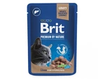 Brit Premium Cat Pouches Liver for Sterilised - 100g