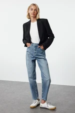 Trendyol Blue High Waist Mom Jeans