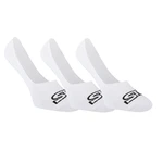 3PACK Styx extra low white socks