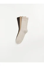 LC Waikiki Lcw Women's Plain Socks 3 Pack