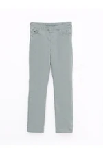 LC Waikiki Basic Girl's Trousers with Elastic Waist