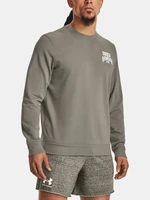 Under Armour Sweatshirt UA Rival Terry Graphic Crew-GRN - Men