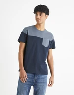 Celio Cotton T-Shirt Becolored with Pocket - Men