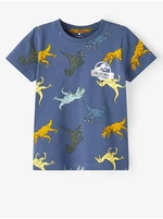 Blue Boys Patterned T-Shirt name it Jalil - Boys