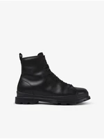 Black Men's Ankle Leather Shoes Camper Force - Men