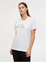 White Women's T-Shirt Diesel T-Sily - Women