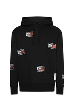 Tommy Jeans Sweatshirt - TJM TIMELESS DISTORTION HOODIE black