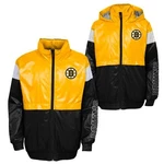 Outerstuff Children's Jacket GOAL LINE STANCE FZ WINDBREAKE BOSTON BRUINS