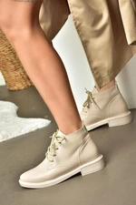 Fox Shoes Beige Classic Women's Boots