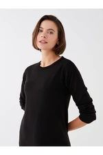 LC Waikiki Crew Neck Plain Long Sleeve Women's Knitwear Tunic