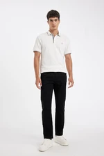 DEFACTO Basic Straight Leg Trousers with Pockets