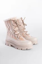 Capone Outfitters Parachute Detail Trak Sole Women's Snow Boots