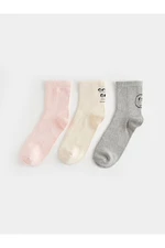 LC Waikiki 3-Pack of LCW DREAM Women's Printed Socks