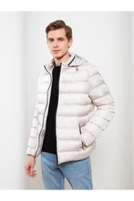 LC Waikiki Slim Fit Stand-up Collar Men's Puffer Coat