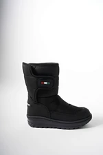 Riccon Ealgeth Kids Velcro Snow Boots 001290 Black