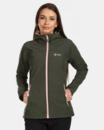 Women's softshell jacket Kilpi RAVIA-W Dark green