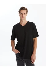 LC Waikiki V-Neck Short Sleeve Combed Cotton Men's T-Shirt