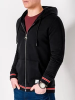 Ombre Clothing Men's zip-up hoodie