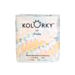 KOLORKY DAY - štetec - L (8-13 kg) jednorázové ekoplienky 19 ks