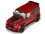 2022 Brabus 900 Rocket Edition Red with Carbon Hood 1/18 Model Car by GT Spirit