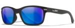 Wiley x polarizačné okuliare helix captivate polarized blue mirror smoke grey matte black