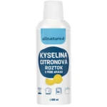 ALLNATURE Kyselina citrónová roztok 1000 ml